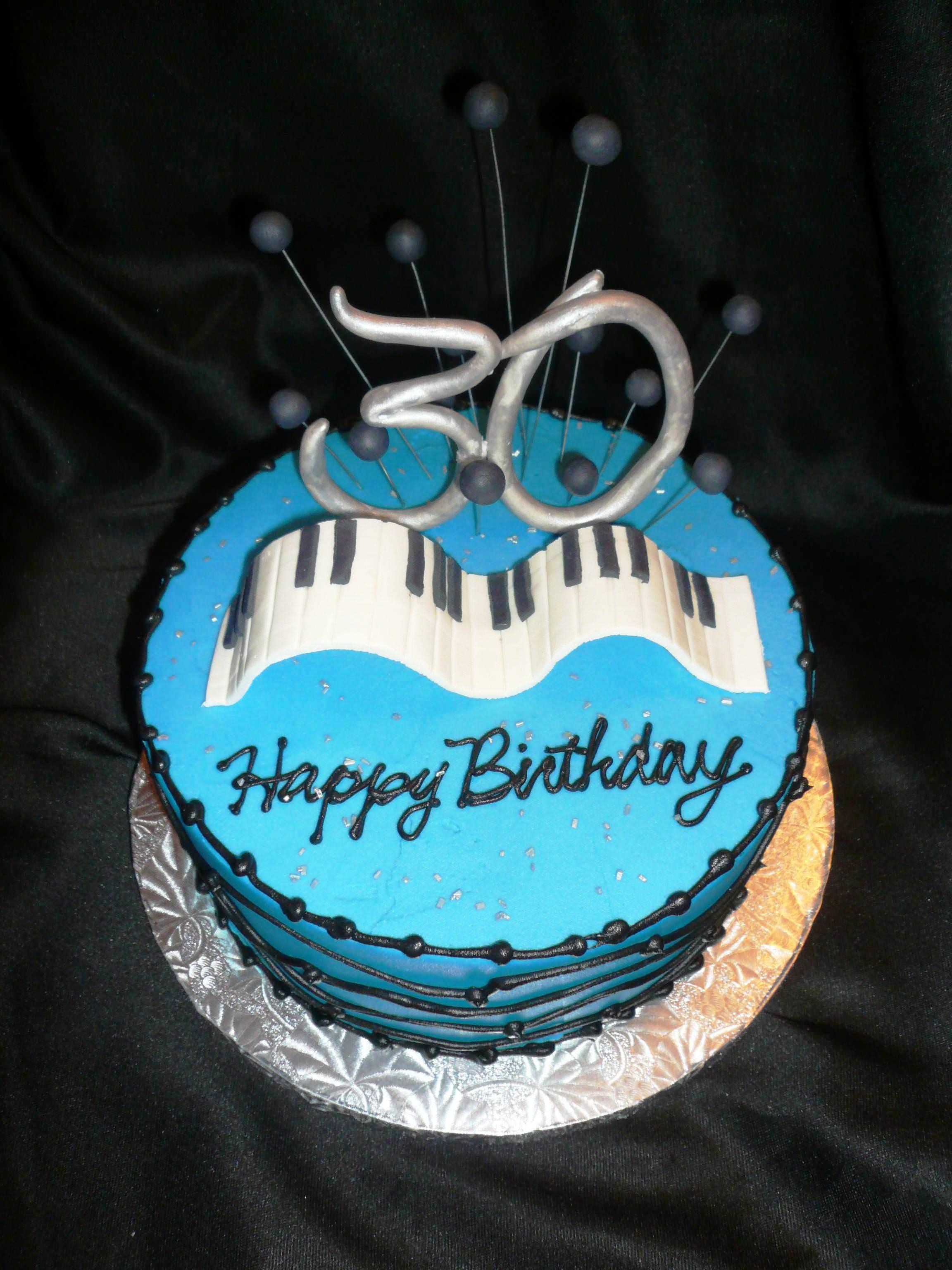 30Th Birthday Cake For Him 30th Birthday Cake Topper