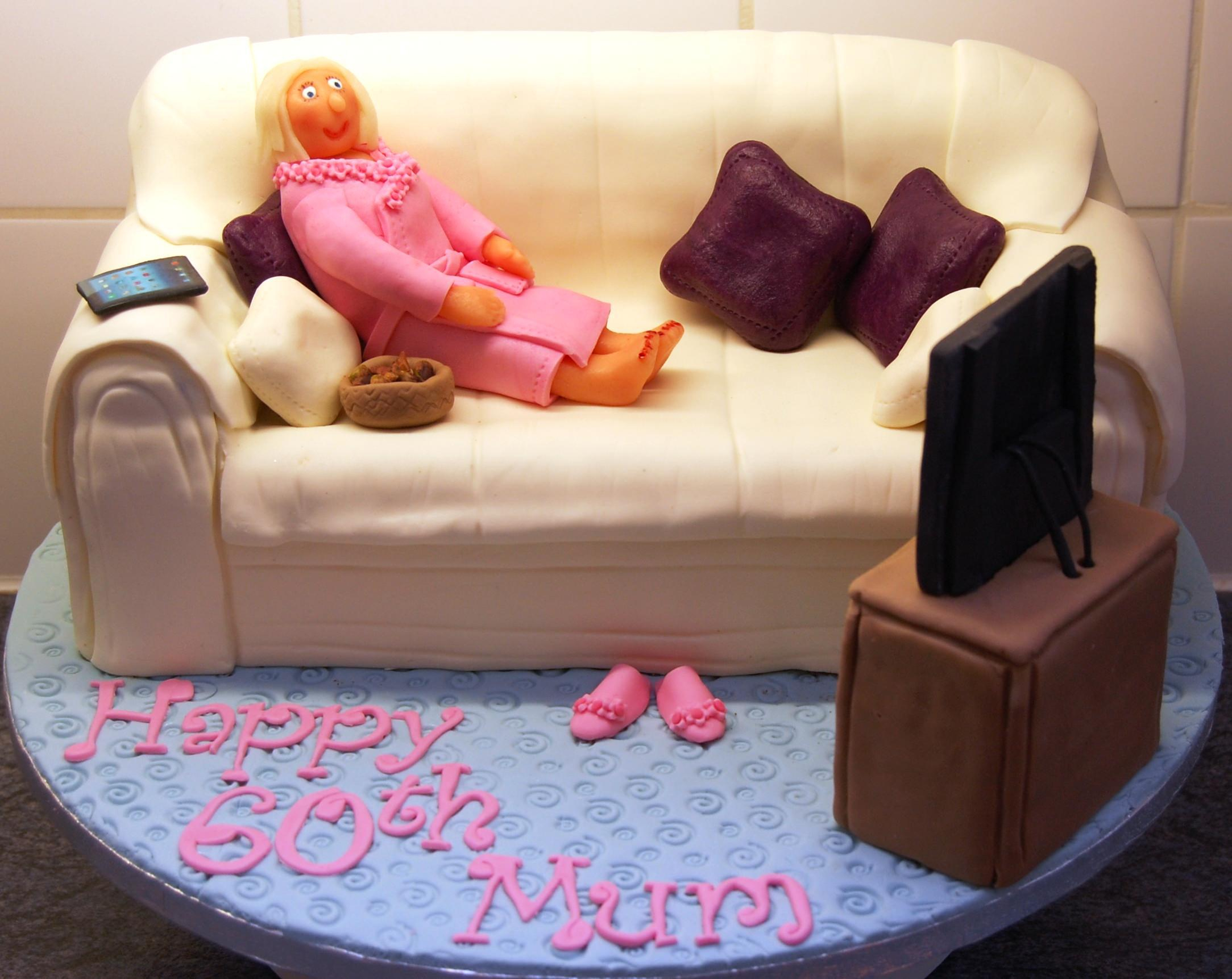60th birthday cake mum