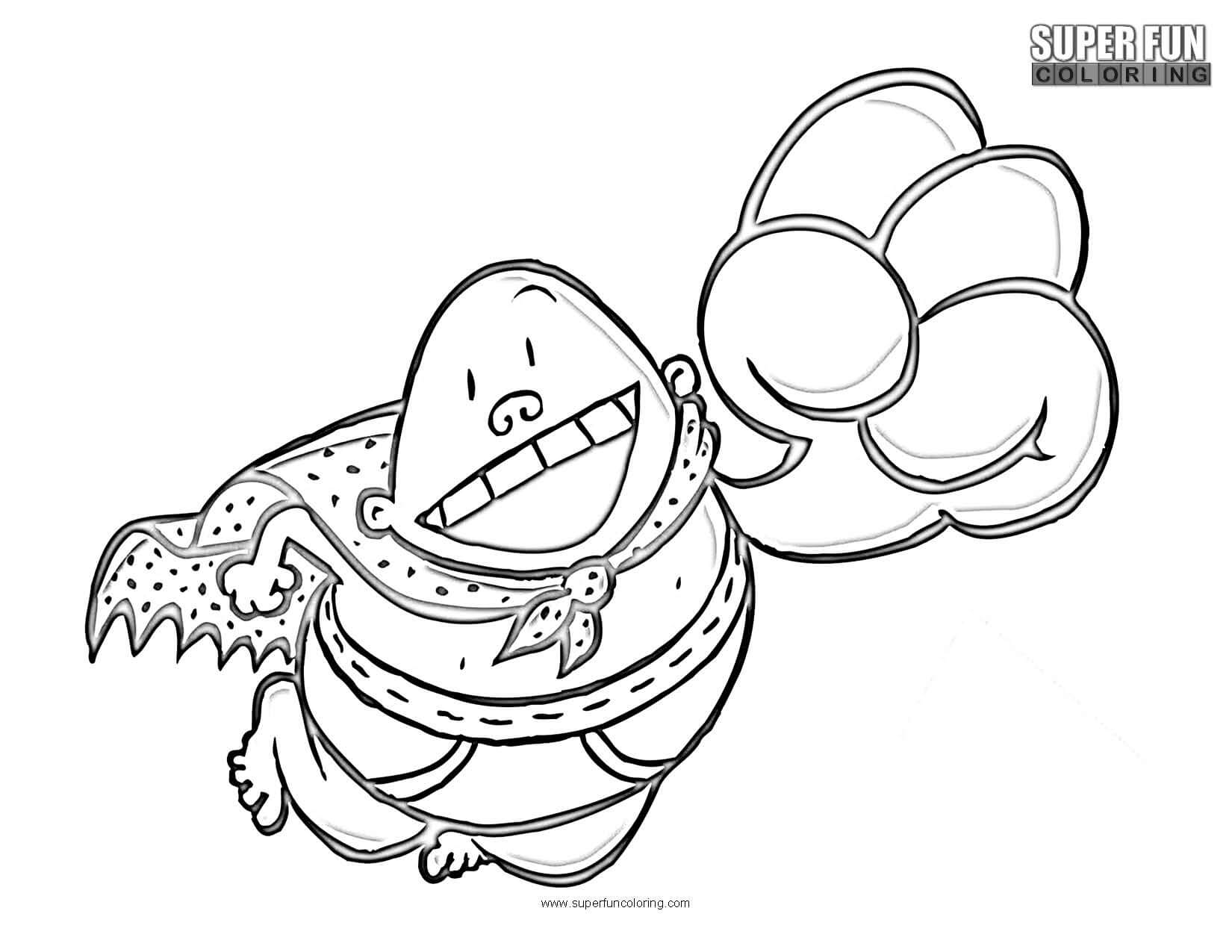 Ideas For Captain Underpants Coloring Pages | Sugar And Spice