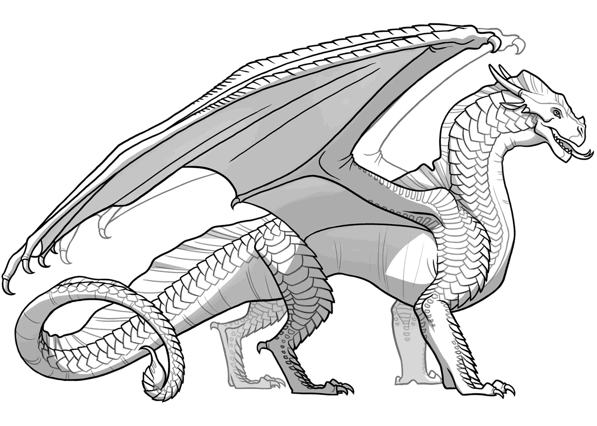 Dragon Coloring Pages For Adults Dragon Coloring Pages For Adults