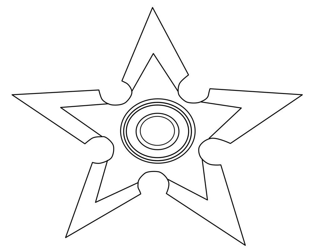 Fidget Spinner Coloring Pages Fidget Spinner Coloring Page Coloring Pages Birijus Com