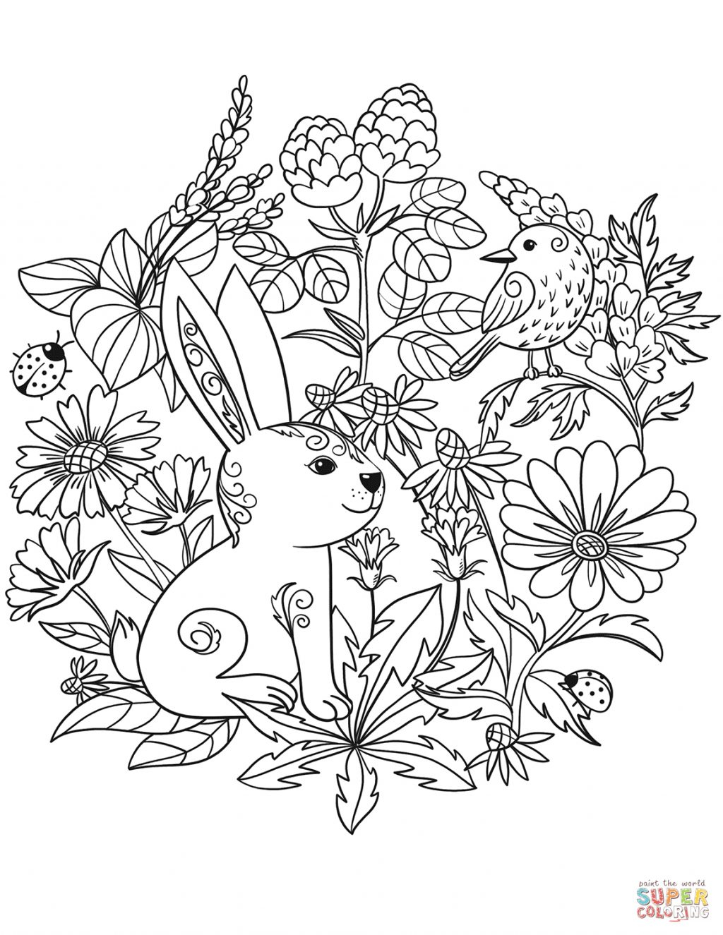 Forest Animals Coloring Pages Coloring Pages Forest Animals Coloring