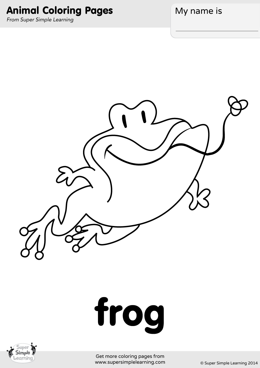 23 Exclusive Image Of Frog Coloring Page Birijus