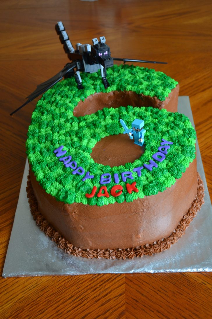 Minecraft Birthday Cakes Minecraft 6 Birthday Cake How To Make