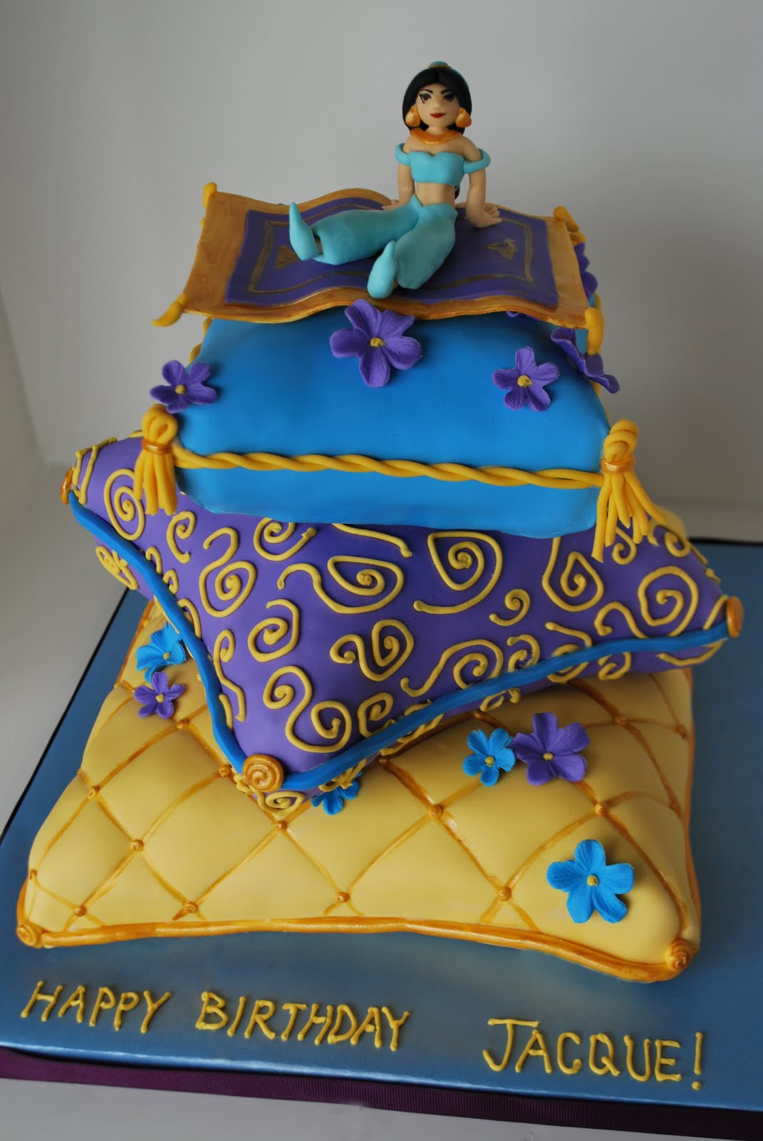 Princess Jasmine Birthday Cake Jasmine Birthday Cakes 