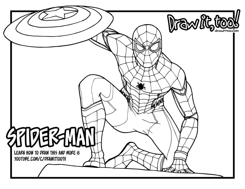 Spider Man Homecoming Coloring Pages 11 Vulture Drawing Spider Man Homecoming For Free Download On Ayoqq Birijus Com
