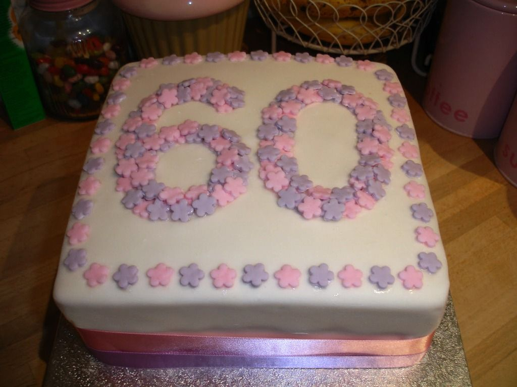 ladies 60th birthday cake ideas