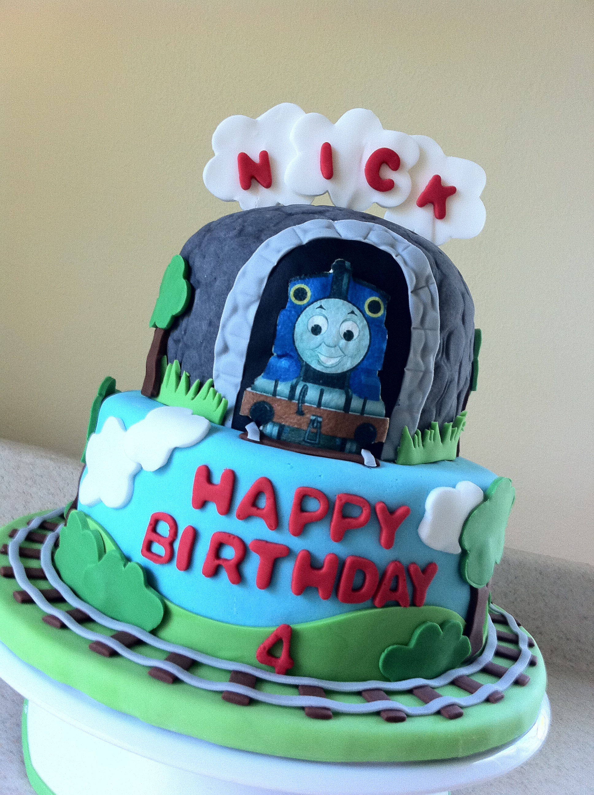 Thomas The Train Birthday Cake Thomas The Train Birthday Cake Lolos