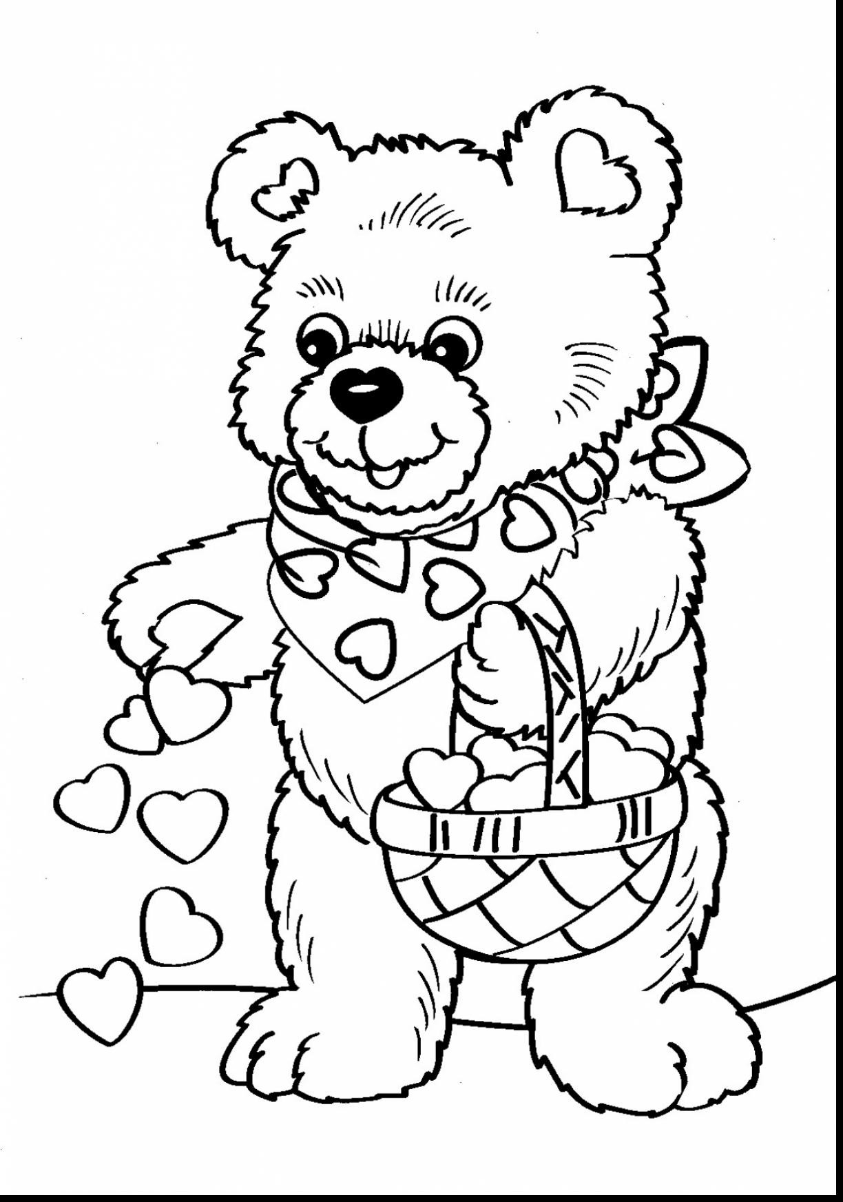 Disney Valentines Day Printable Coloring Pages - Free Printable