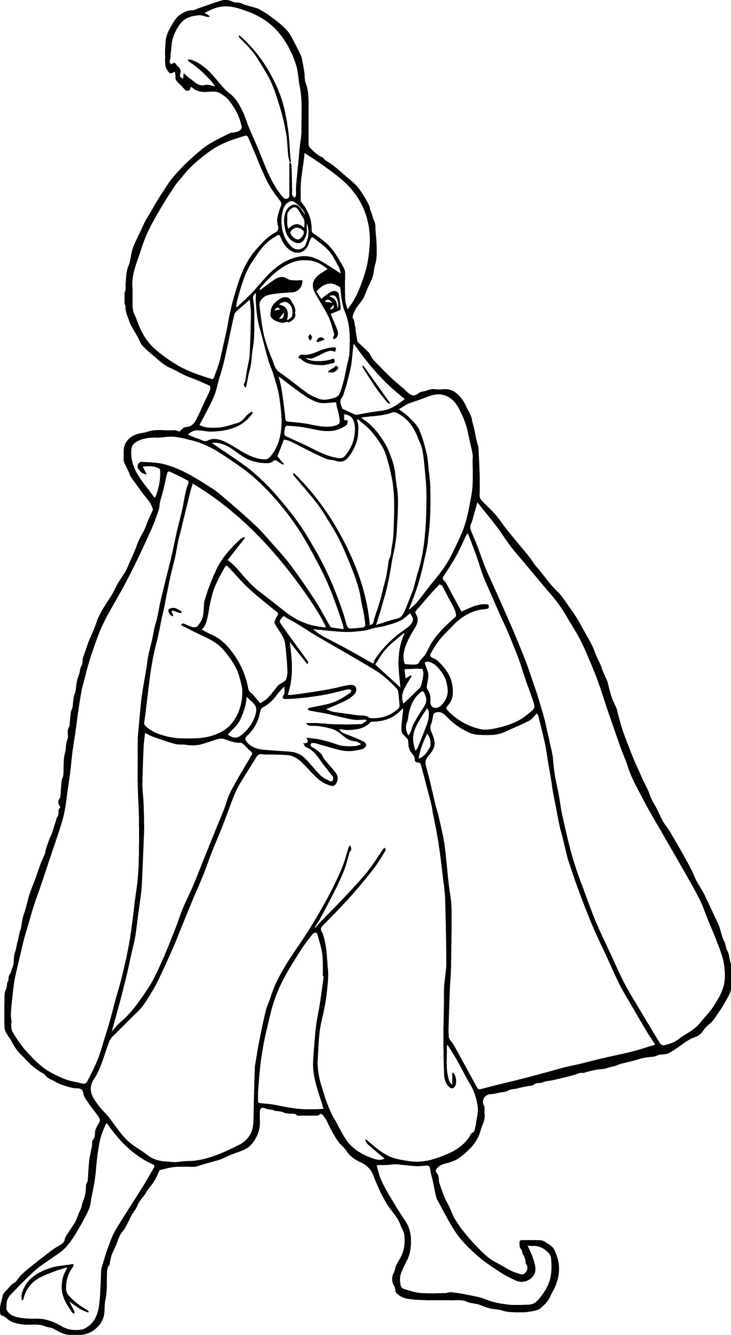 23+ Exclusive Picture of Aladdin Coloring Pages - birijus.com