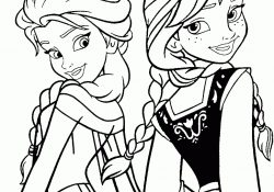 Anna And Elsa Coloring Pages Coloring Page Frozen Coloring Pages Pdf Page Princess Coloring