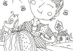 August Coloring Pages Peter Boy In August Coloring Page Free Printable Coloring Pages