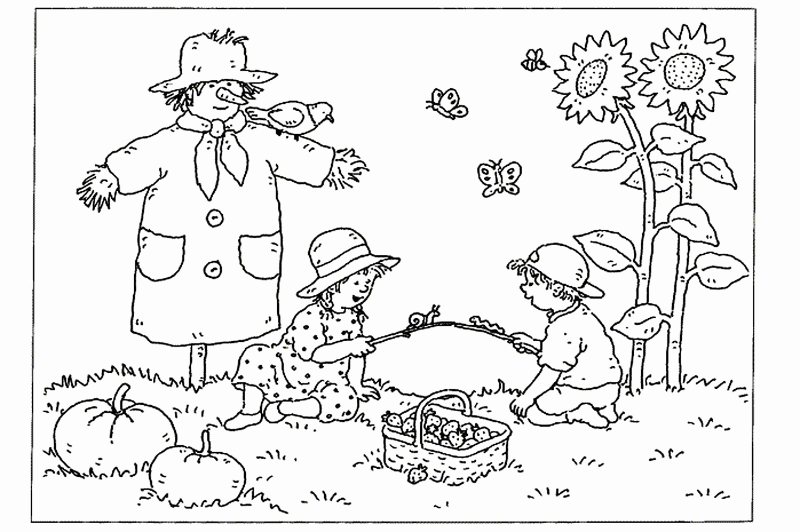 Autumn Coloring Pages With Kindergarten Fall Coloring Pages Best ...