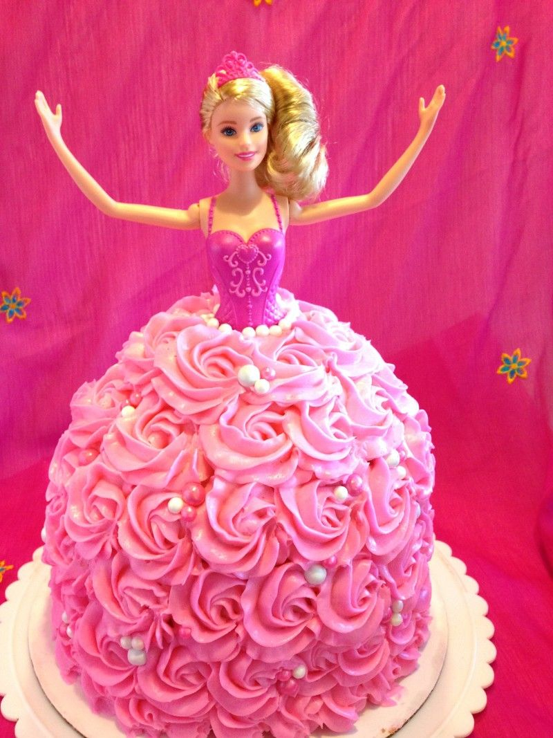 Barbie Birthday Cake Barbie Cake How To Epicsweet Pinterest Barbie Cake Cake