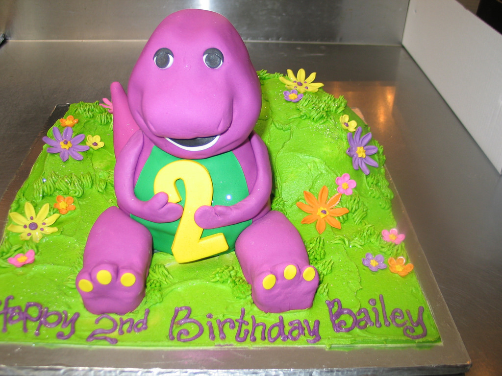 30 Pretty Picture Of Barney Birthday Cake