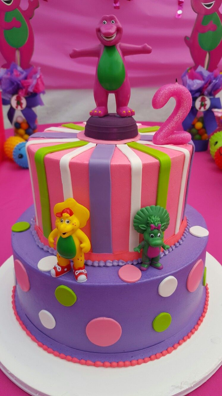 Barney Birthday Cake Barney Theme Birthday Cake For Audreys Birthday Party Audreys