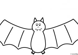 Bat Coloring Pages Bat Coloring Page Halloween