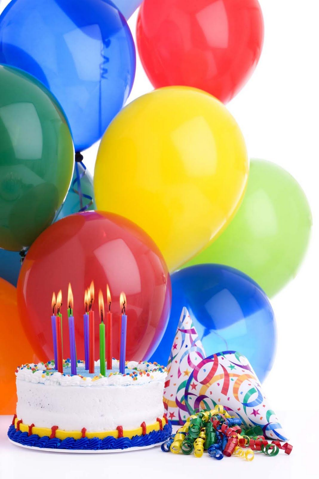 Birthday Cake And Balloons Birthday Cake And Balloons Balloons Pinterest Happy