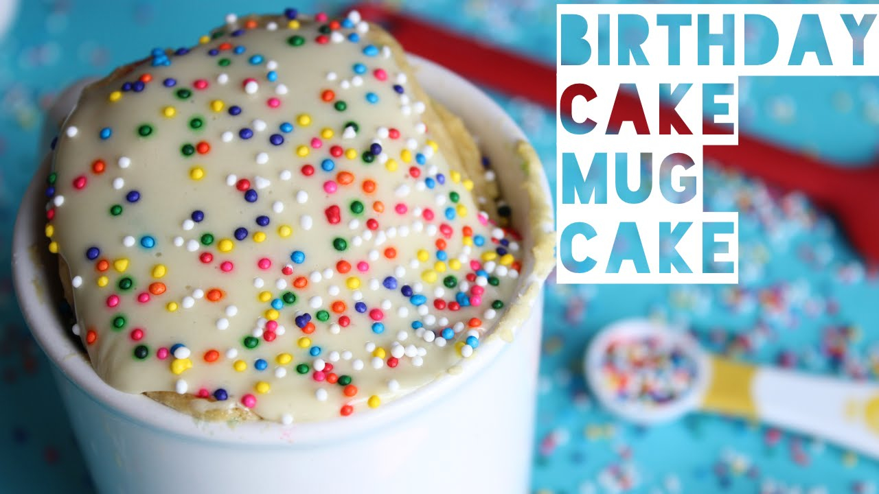 Birthday Cake In A Mug Healthy Birthday Cake Mug Cake Recipe How To Make A Low Calorie