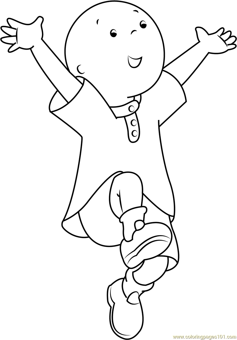 25+ Inspired Picture of Caillou Coloring Pages - birijus.com