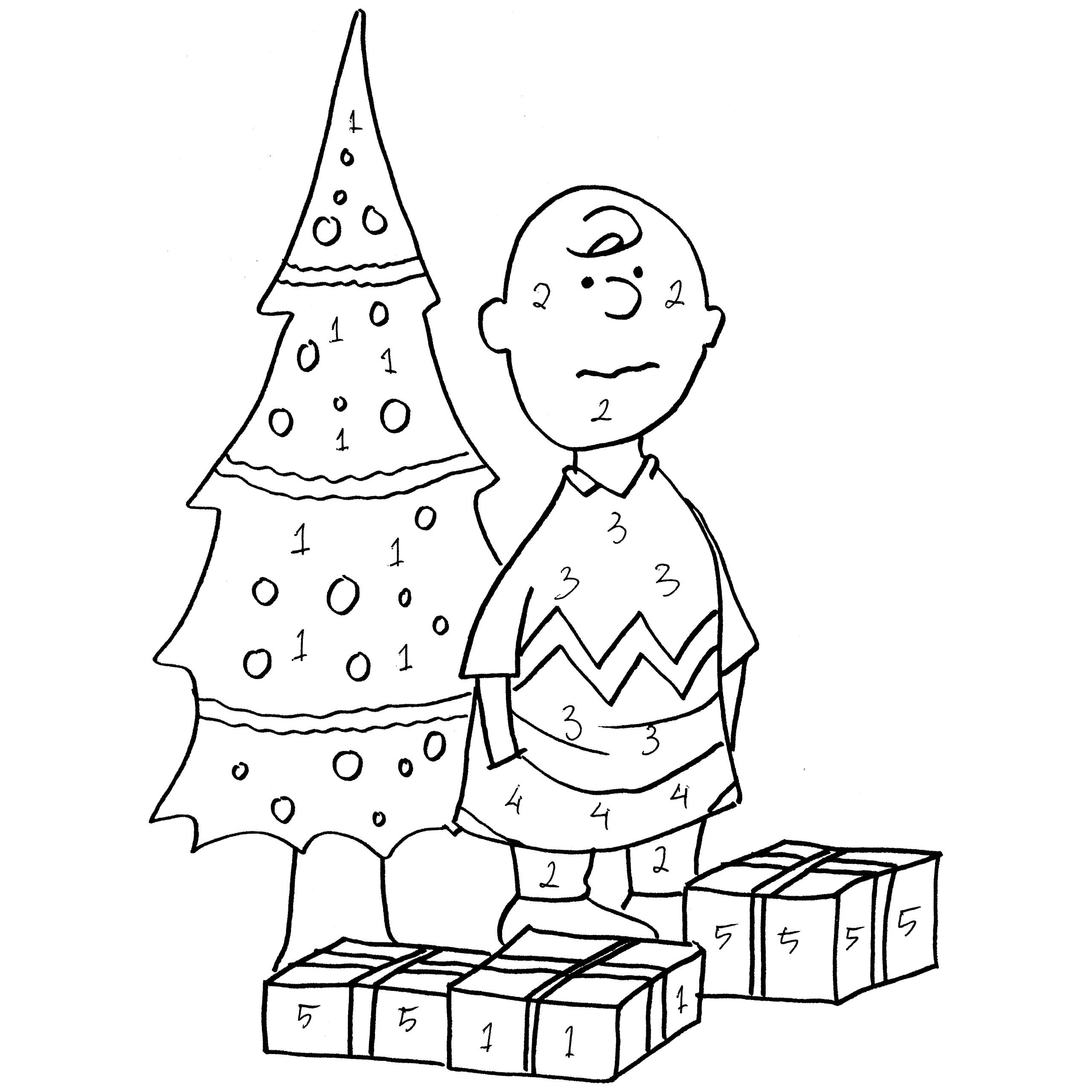 25+ Great Picture of Charlie Brown Christmas Coloring Pages