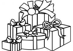 Christmas Present Coloring Pages Present Coloring Pages