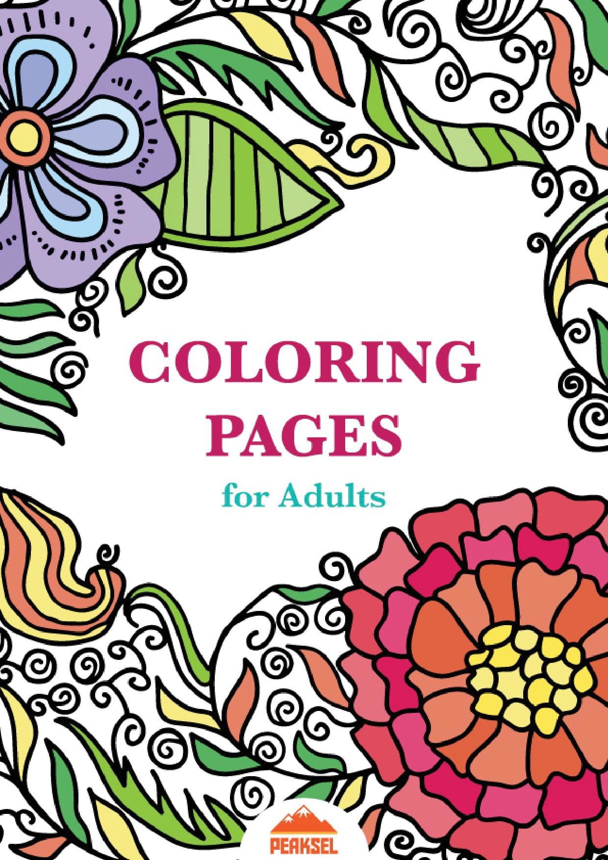 21+ Great Image of Coloring Pages For Adults Pdf - birijus.com