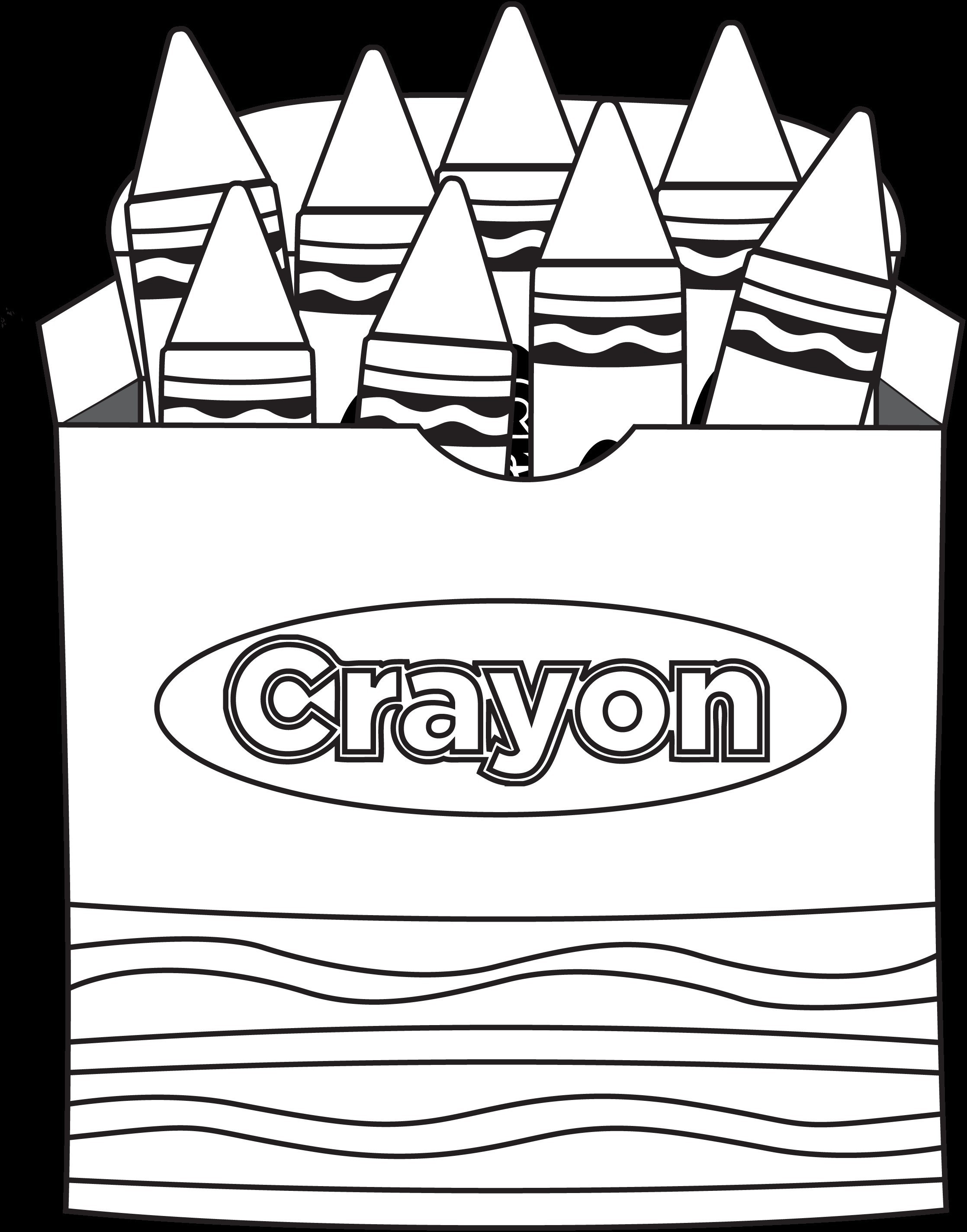 23+ Awesome Photo of Crayon Coloring Pages - birijus.com