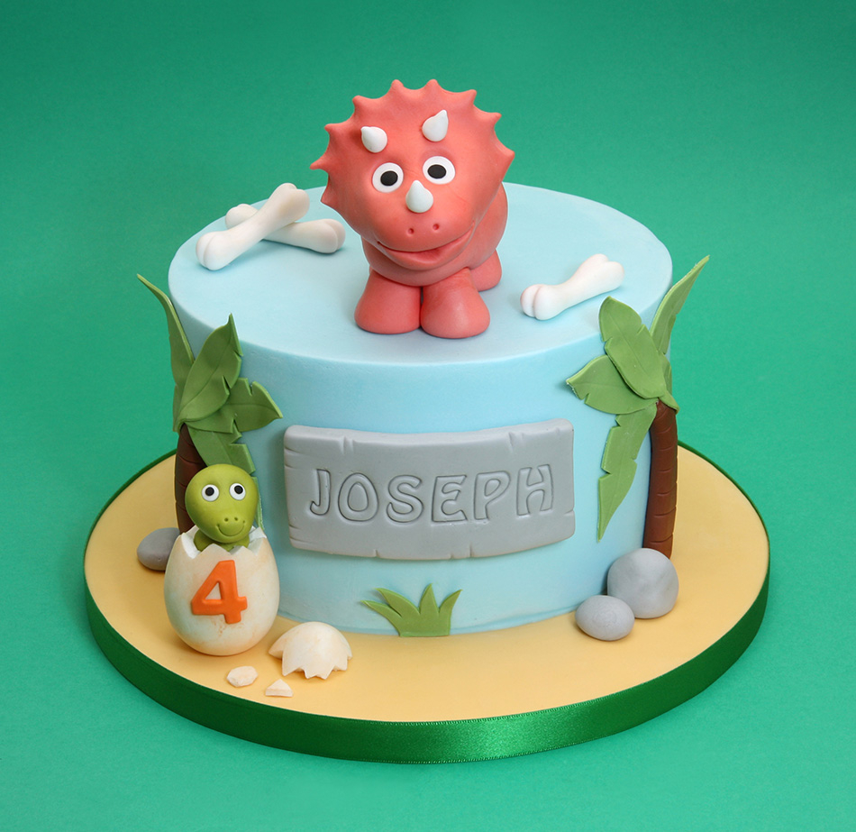 Dinosaur Birthday Cake Chris Dance Cakes - birijus.com