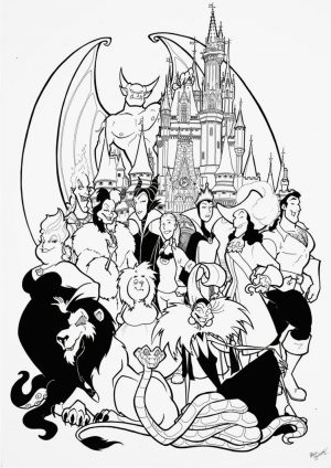 Disney Character Coloring Pages 22 Free Disney Printable Color Pages ...