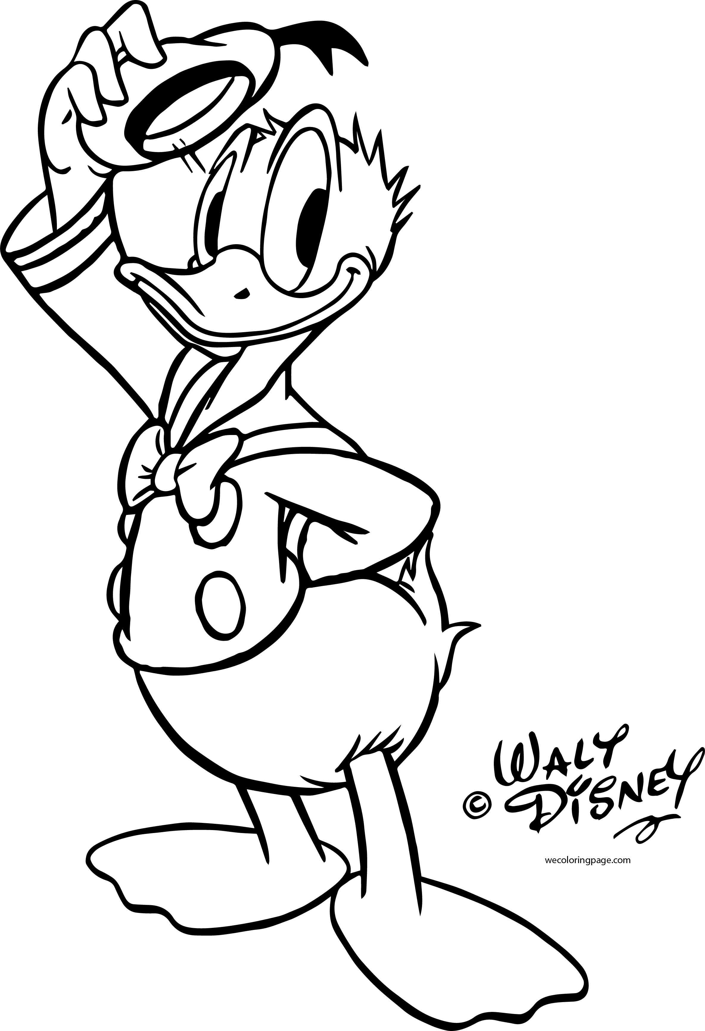 Donald Duck Coloring Pages Donald Duck Coloring Page Wecoloringpage 015 