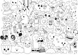 Doodle Coloring Pages Doodle Art To Print For Free Doodle Art Kids Coloring Pages