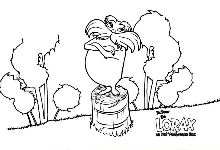 Dr Seuss Coloring Pages Printable Dr Seuss Coloring Pages Lorax To