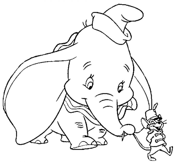 Dumbo Coloring Pages Dumbo Coloring Pages Only Coloring Pages Coloring ...