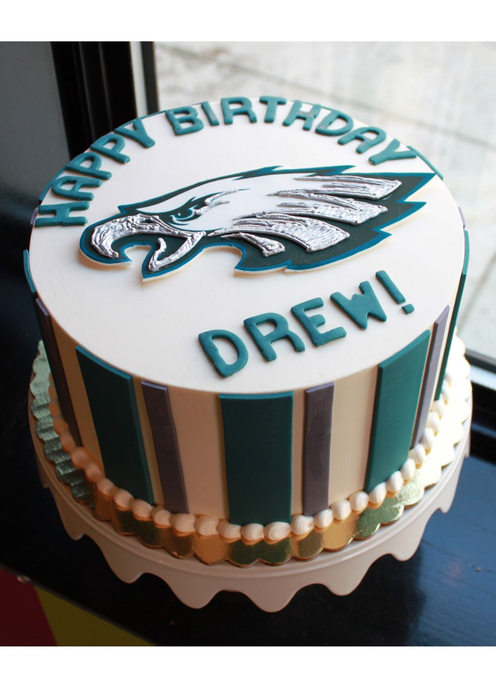 Eagles Birthday Cake Eagles Birthday Cake Whipped Bakeshop 40th Birthday Party