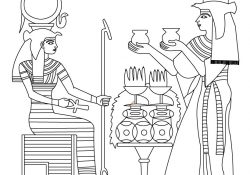 Egyptian Coloring Pages Ancient Egypt Art Coloring Pages Hellokids