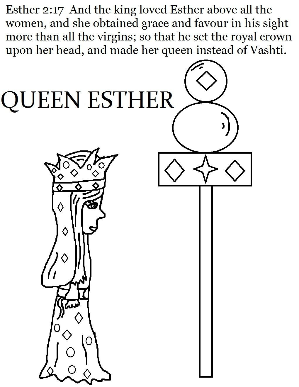 Great Photo of Esther Coloring Pages - birijus.com