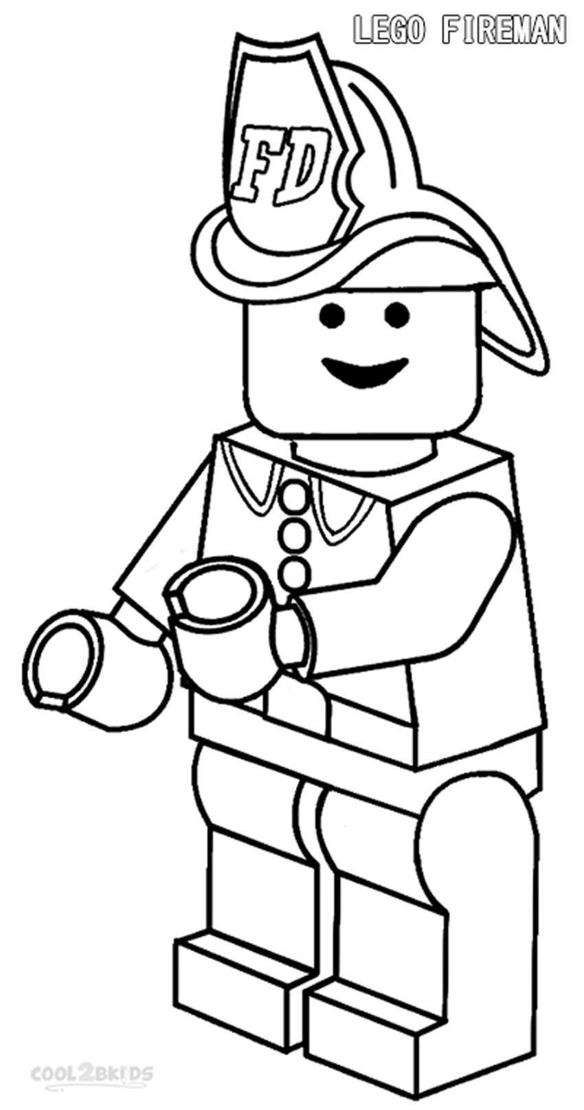 Firefighter Coloring Pages Firefighter Coloring Page Inspirational ...