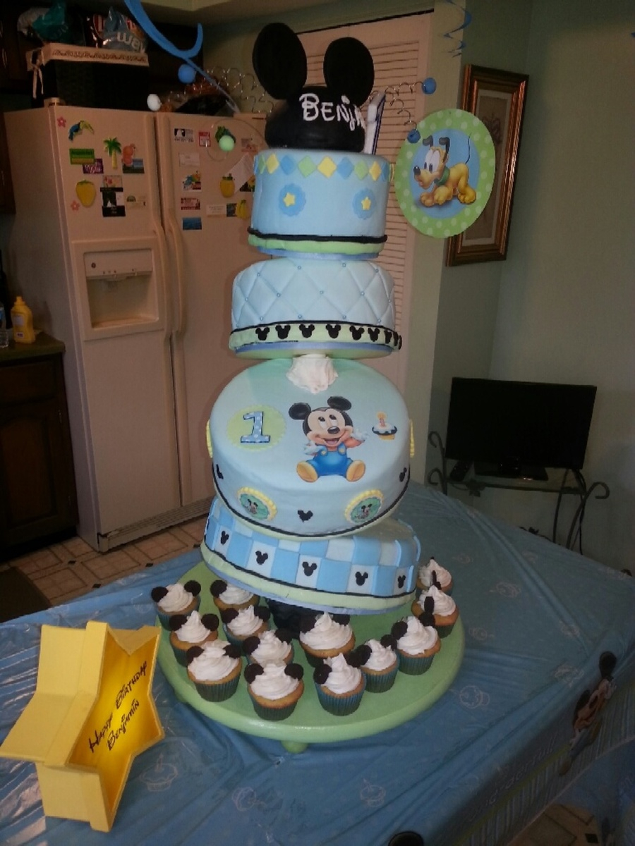 25+ Inspiration Image of First Birthday Cake Boy