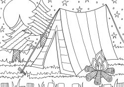 Free Summer Coloring Pages Summer Coloring Pages Doodle Art Alley