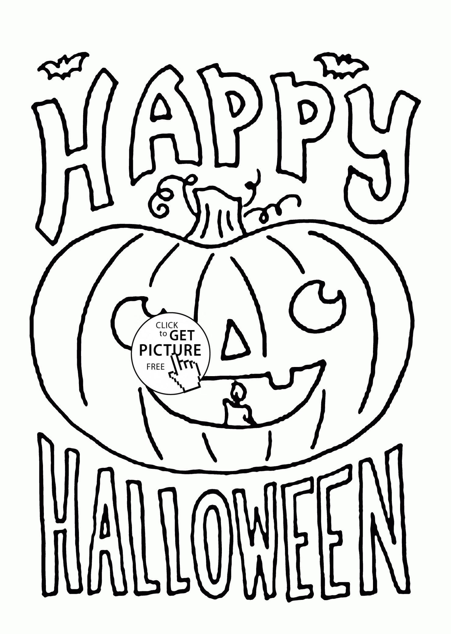 23+ Awesome Image Of Halloween Coloring Pages Pdf - Birijus.com