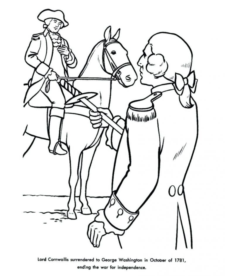 Hamilton Coloring Pages Alexander Hamilton Coloring Page American