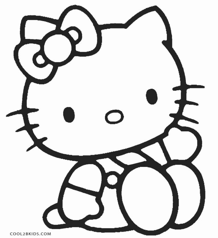 Hello Kitty Coloring Pages Free Printable Hello Kitty Coloring Pages ...