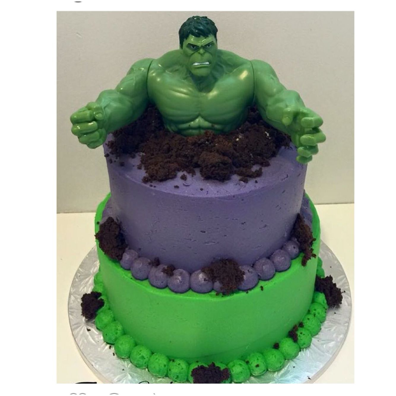Hulk Birthday Cakes Hulk Cake Keegan Bday Pinte