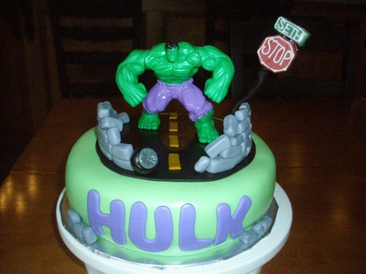 Hulk Birthday Cakes Hulk Cakes Decoration Ideas Little Birthday Cakes ...