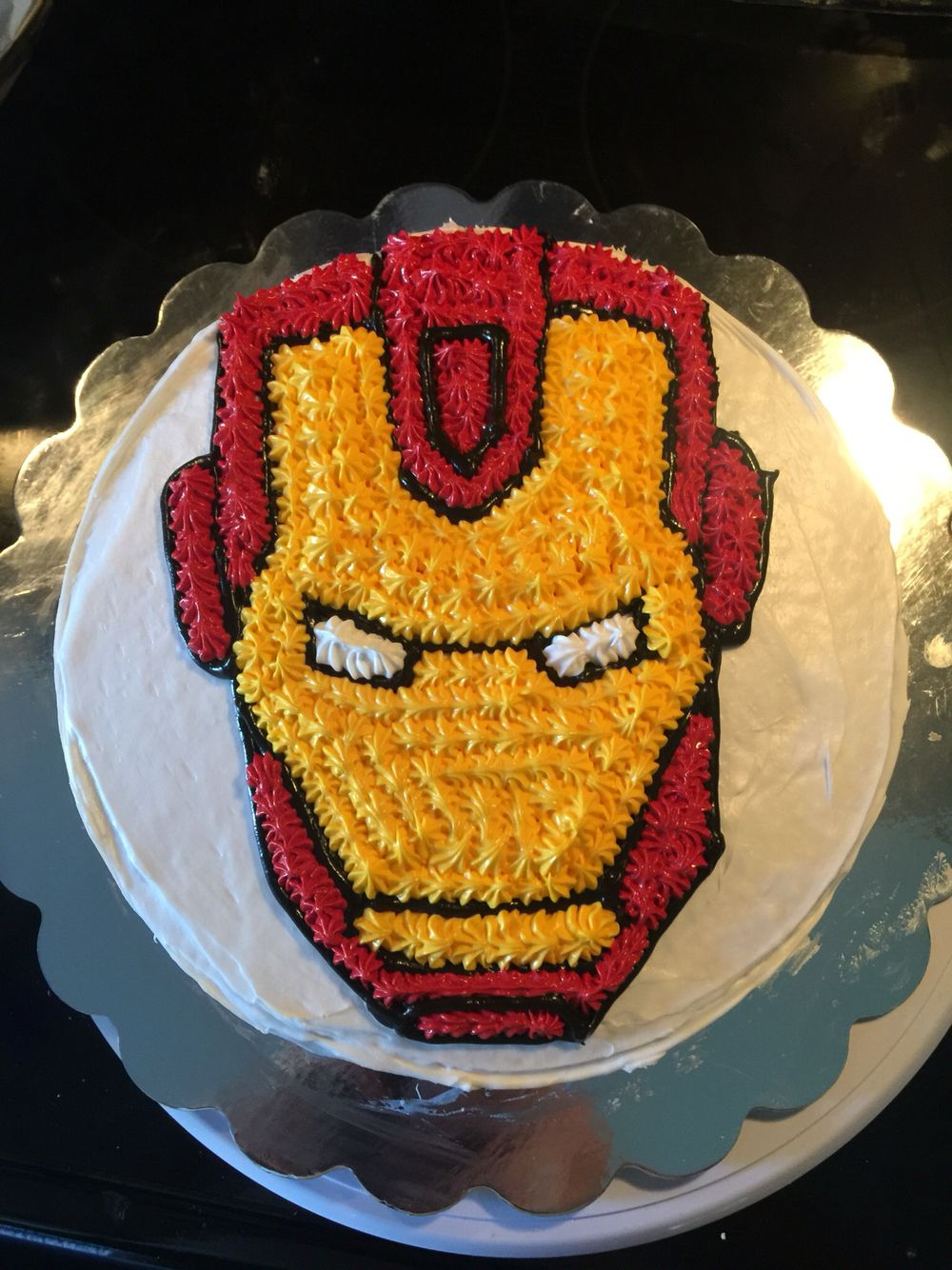 Iron Man Birthday Cake Iron Man Cake Party Ironm