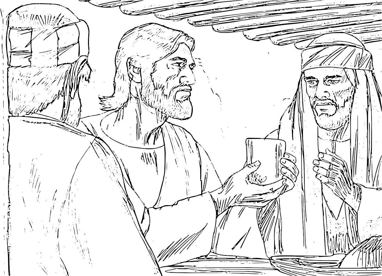 Last Supper Coloring Page Holy Thursday Coloring Pages Inspirational