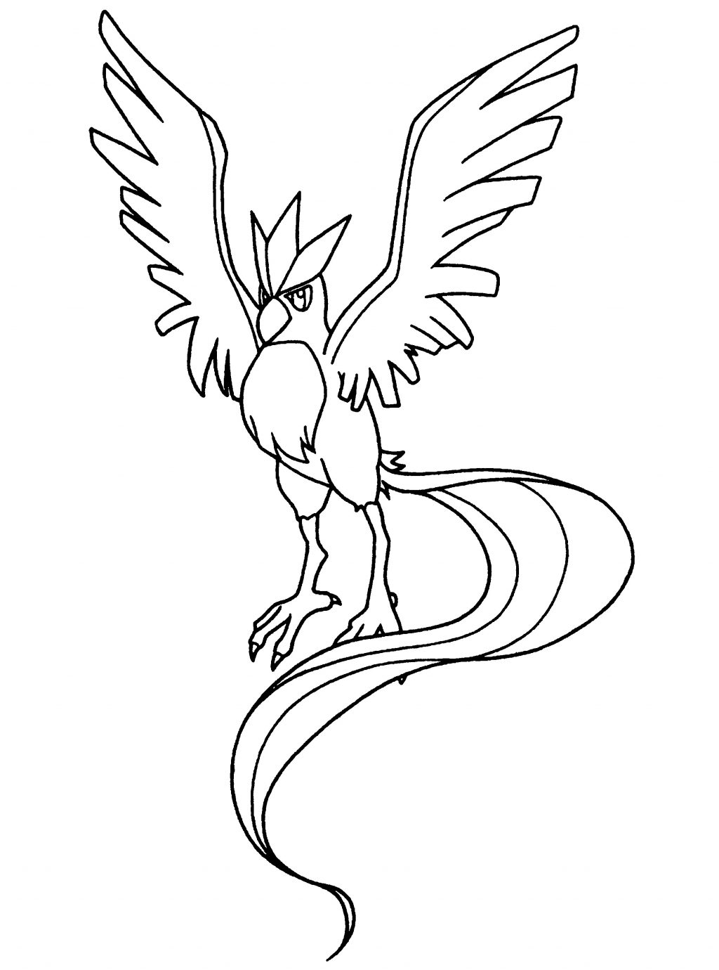 Coloring Pages Legendary Pokemon