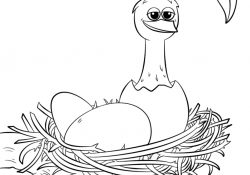Letter N Coloring Page Letter N Is For Nest Coloring Page Free Printable Coloring Pages