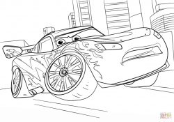Lightning Mcqueen Coloring Page Lightning Mcqueen From Cars 3 Coloring Page Free Printable
